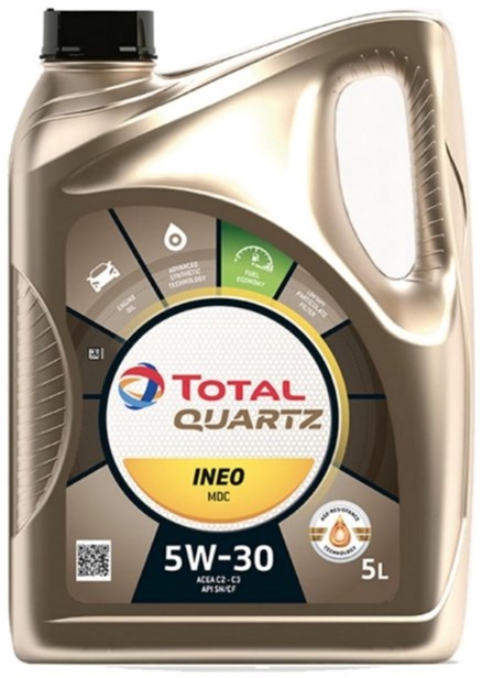 Олива моторна TOTAL Quartz Ineo MDC 5W-30 5 л (214031)